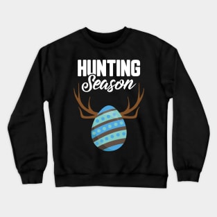 Hunting Season Cute Funny Easter Egg Crewneck Sweatshirt